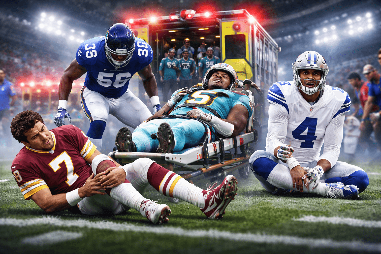 10 Worst Injuries in NFL History: Shocking and Devastating Moments
